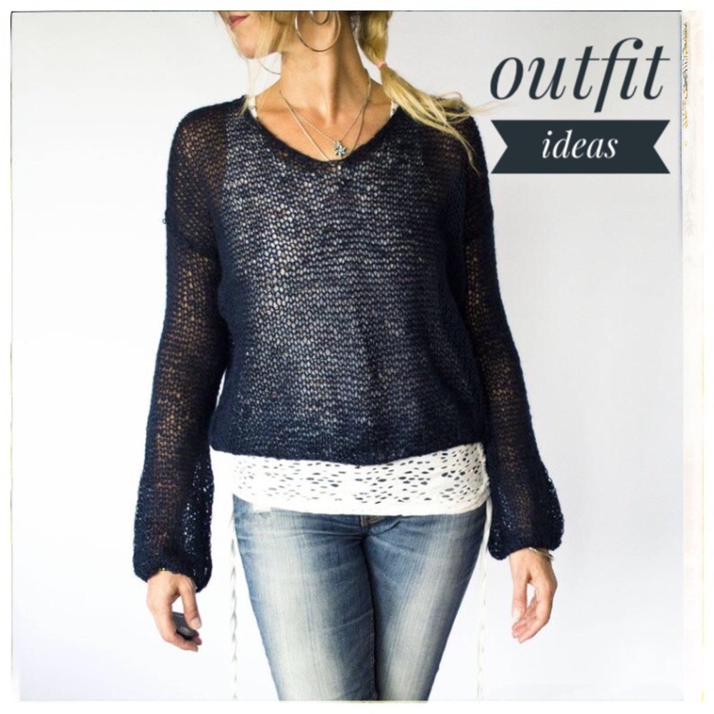 2 for $10 1-NY&C Knitted blouse
